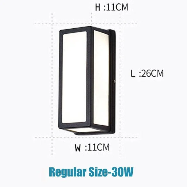 Homeko_Outdoor_LED_Wall_Light_-_-4271456 Homeko Outdoor LED Wall Light -