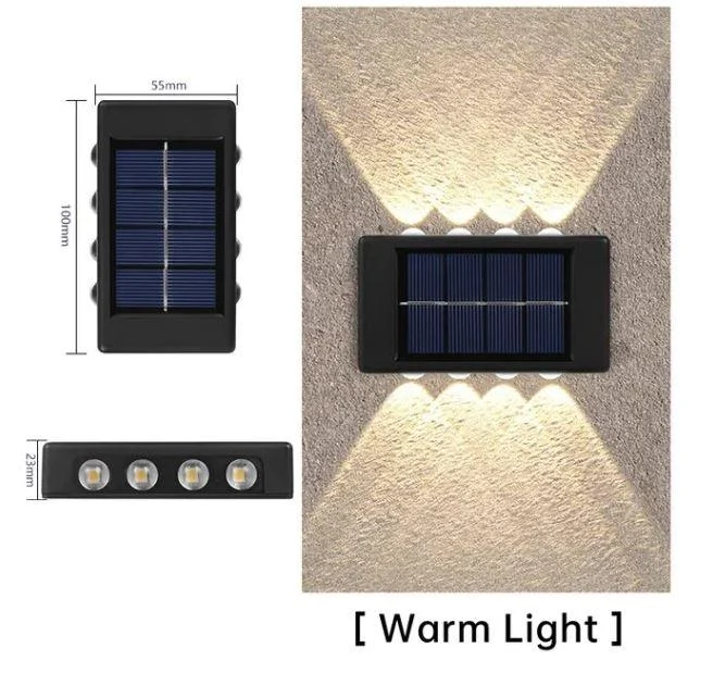 Homeko Outdoor Waterproof Up/Down Luminous Wall Lamps -