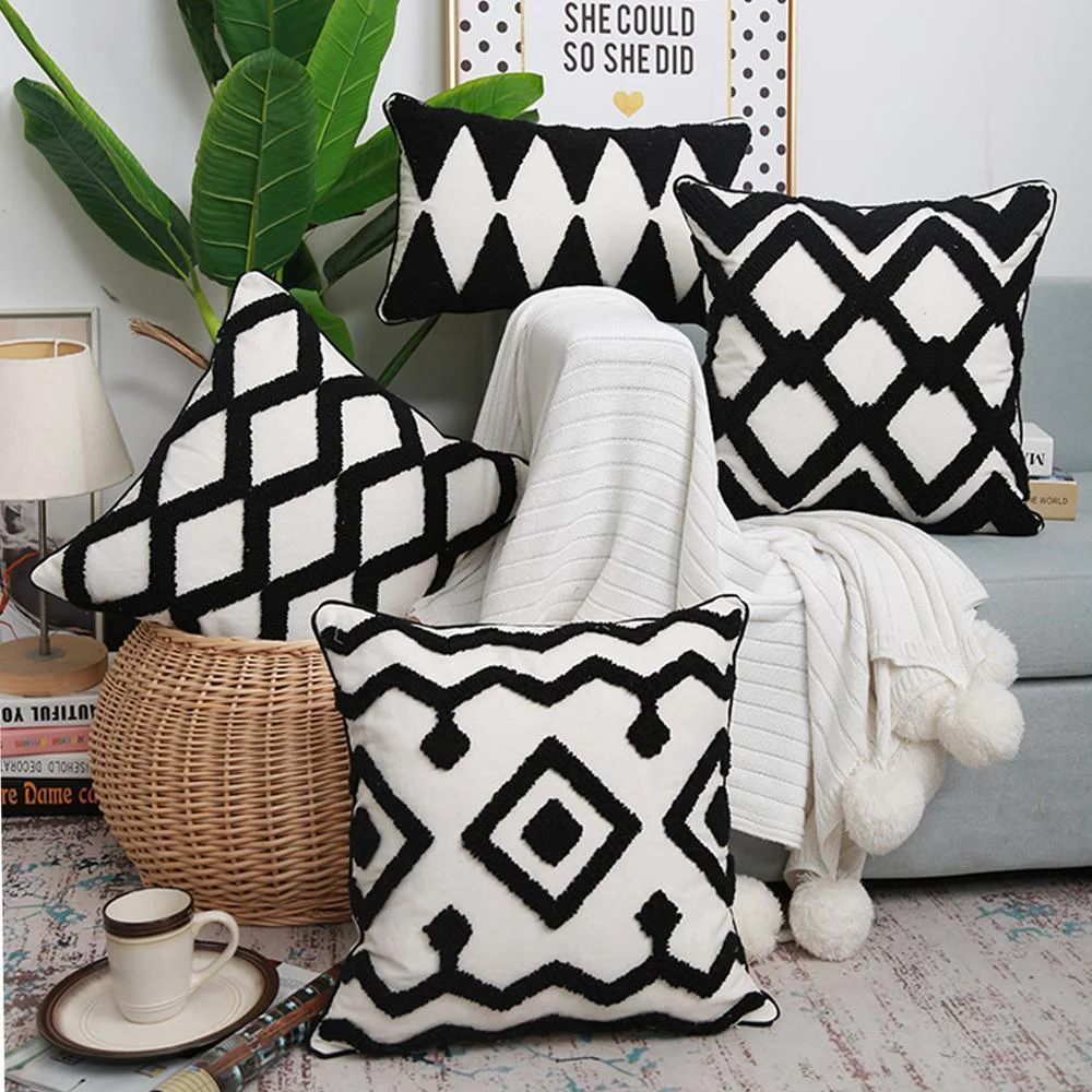 Homeko_Part_1_Black_and_White_Pillow_Covers_-_-4272082 Homeko Part 1 Black and White Pillow Covers -