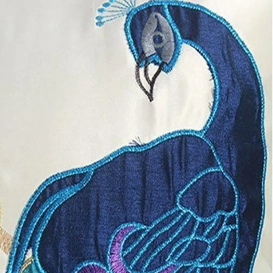 Homeko_Peacock_Pillow_Cover_-_-4272325 Homeko Peacock Pillow Cover -
