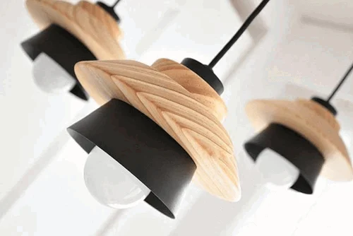 Homeko_Pendant_Light_with_Wood_and_Metal_Layers_-_-4272585 Homeko Pendant Light with Wood and Metal Layers -