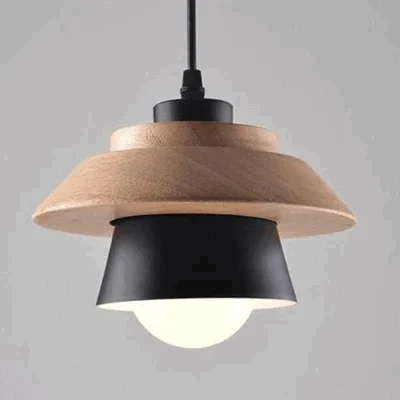 Homeko_Pendant_Light_with_Wood_and_Metal_Layers_-_-4272603 Homeko Pendant Light with Wood and Metal Layers -