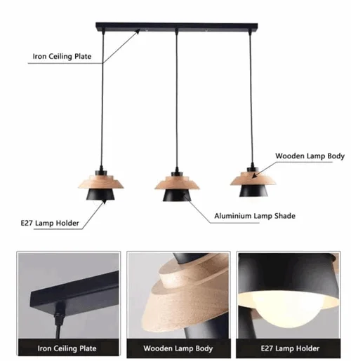 Homeko_Pendant_Light_with_Wood_and_Metal_Layers_-_-4272606 Homeko Pendant Light with Wood and Metal Layers -