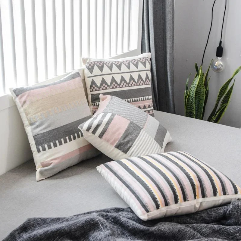 Homeko_Pink_and_Gray_Pillow_Covers_-_-4272981 Homeko Pink and Gray Pillow Covers -