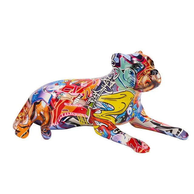 Homeko_Pit_Bull_Graffiti_Painted_Statue_-_-4273086 Homeko Pit Bull Graffiti Painted Statue -