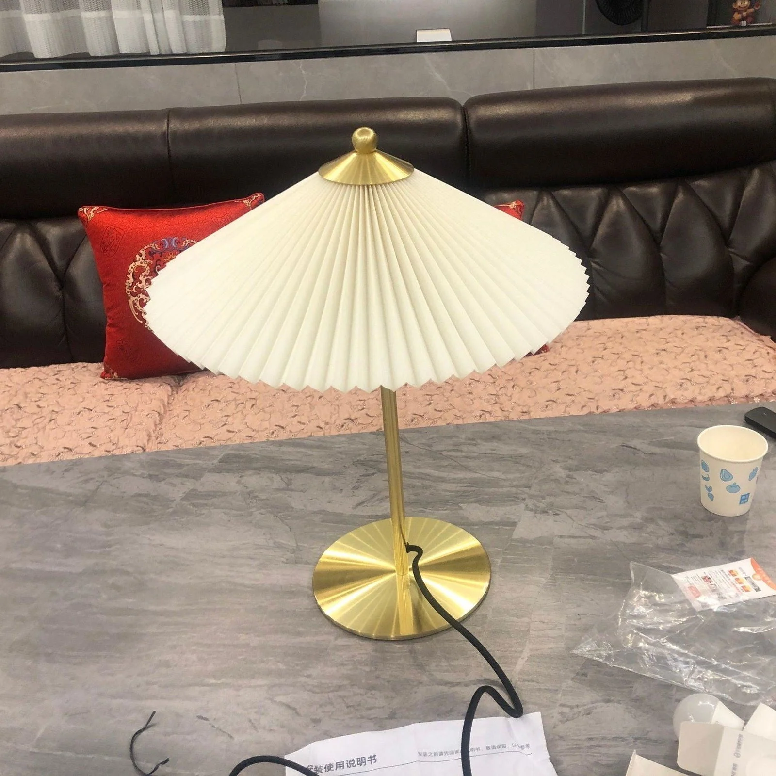 Homeko_Pleated_Table_Lamp_-_-4273830 Homeko Pleated Table Lamp -