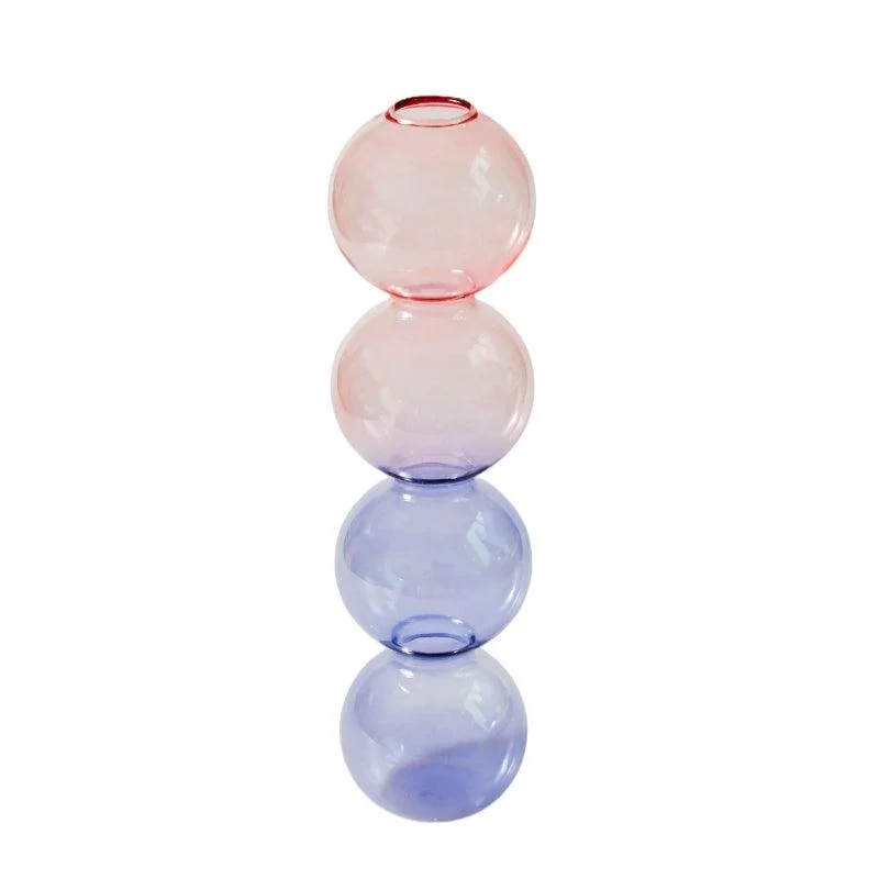 Homeko_Purple_Glass_Taper_Candle_Holder_Vases_-_-4274833 Homeko Purple Glass Taper Candle Holder & Vases -