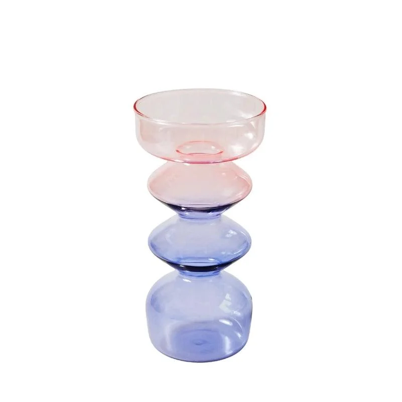Homeko_Purple_Glass_Taper_Candle_Holder_Vases_-_-4274848 Homeko Purple Glass Taper Candle Holder & Vases -