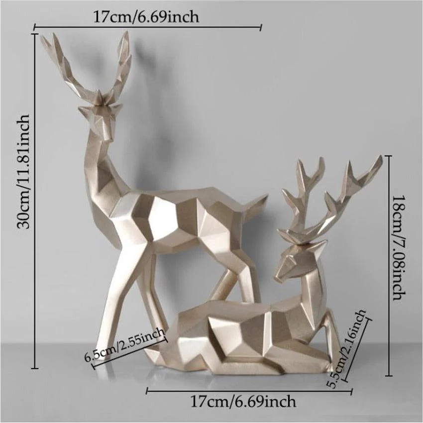 Homeko Reindeer Sculpture -