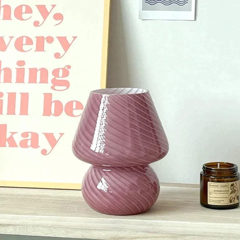 Homeko_Retro_Glass_Mushroom_Table_Lamp_-_-4275917 Homeko Retro Glass Mushroom Table Lamp -