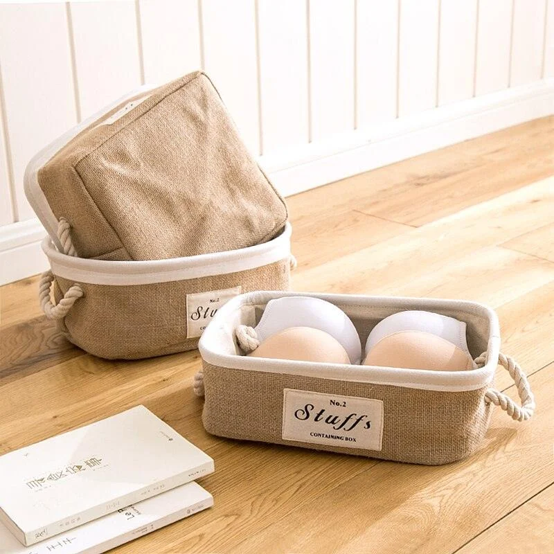 Homeko_Rose_Linen_and_Jute_Storage_Baskets_-_-4276797 Homeko Rose Linen and Jute Storage Baskets -