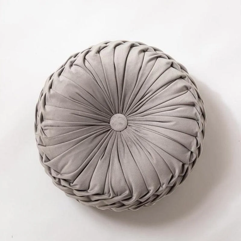 Homeko_Ruffle_Round_Throw_Pillow_Cushions_-_-4277380 Homeko Ruffle Round Throw Pillow Cushions -