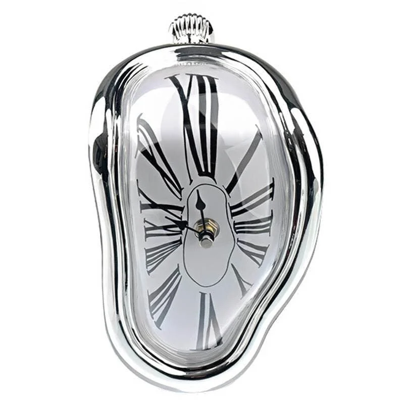 Homeko Salvador Dali Distorted Melting Clock -