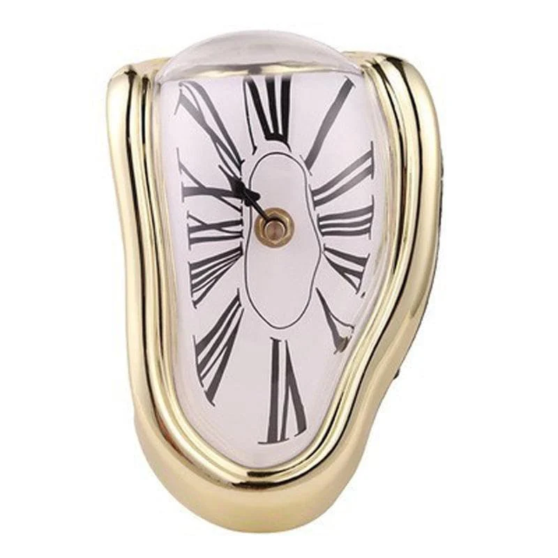 Homeko Salvador Dali Distorted Melting Clock -