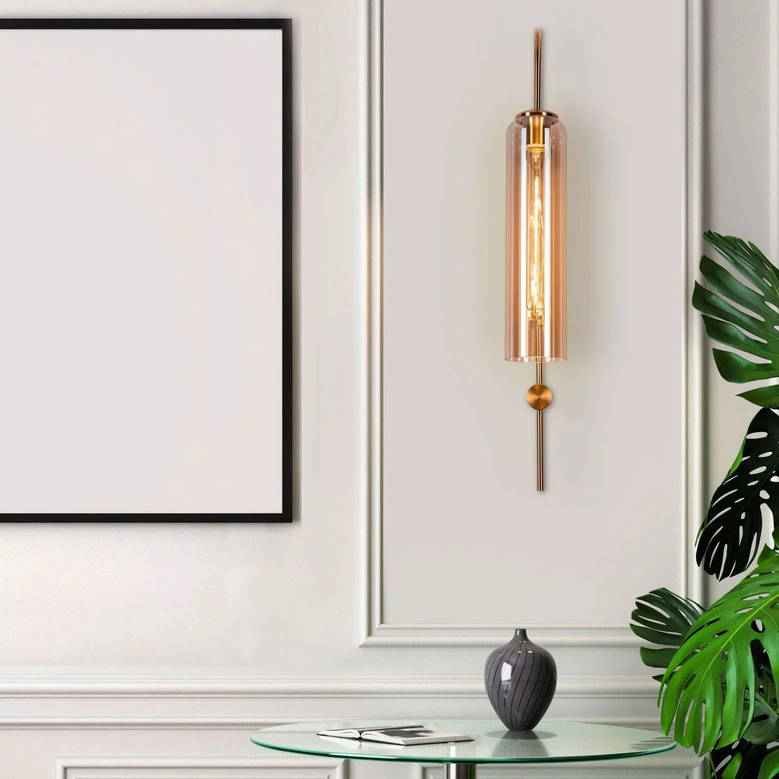 Homeko_Sconce_with_Flute_Glass_Shade_Pendent_Lamp_-_-4278254 Homeko Sconce with Flute Glass Shade Pendent Lamp -