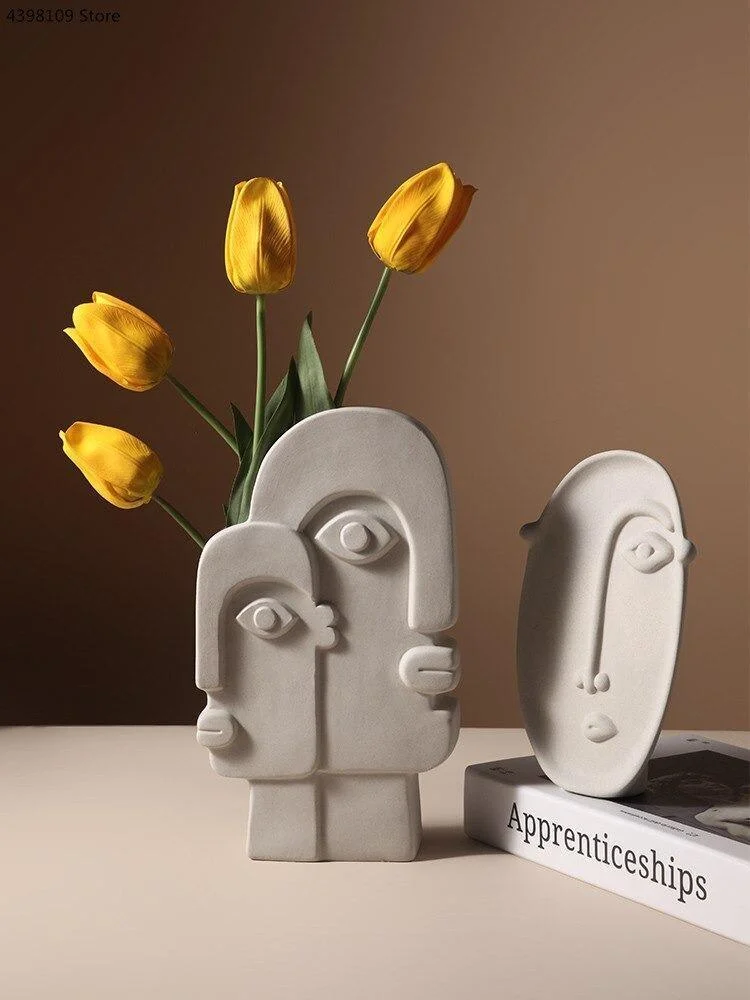 Homeko See You Face Vases -