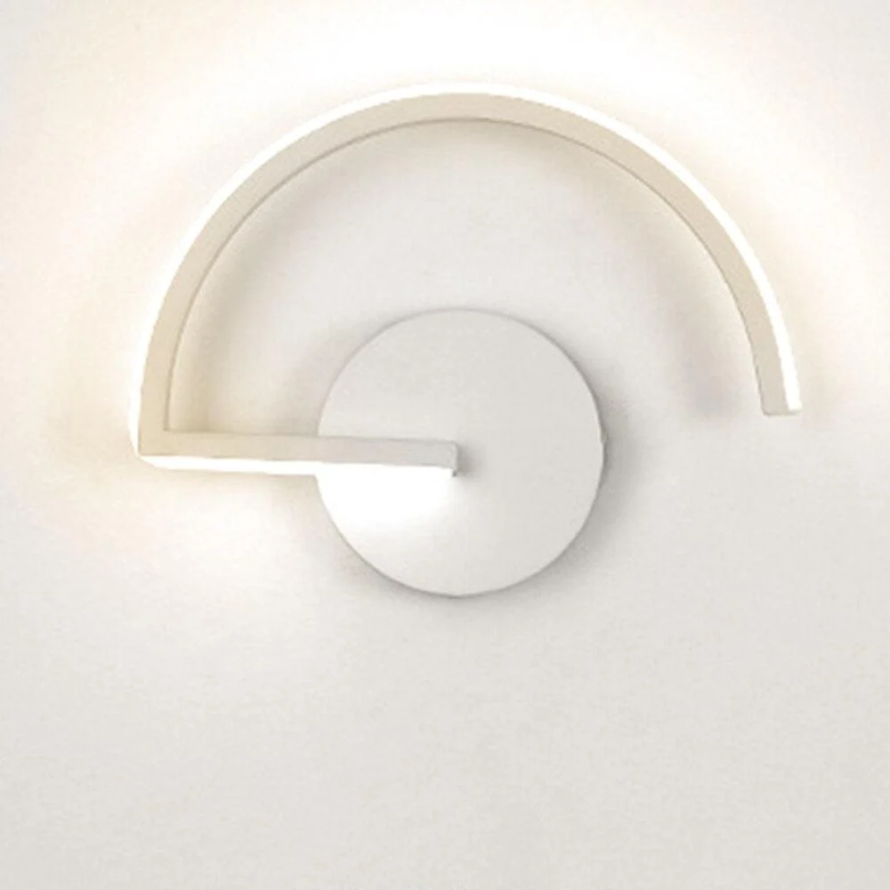 Homeko Semi-Circle Metal Wall Light -