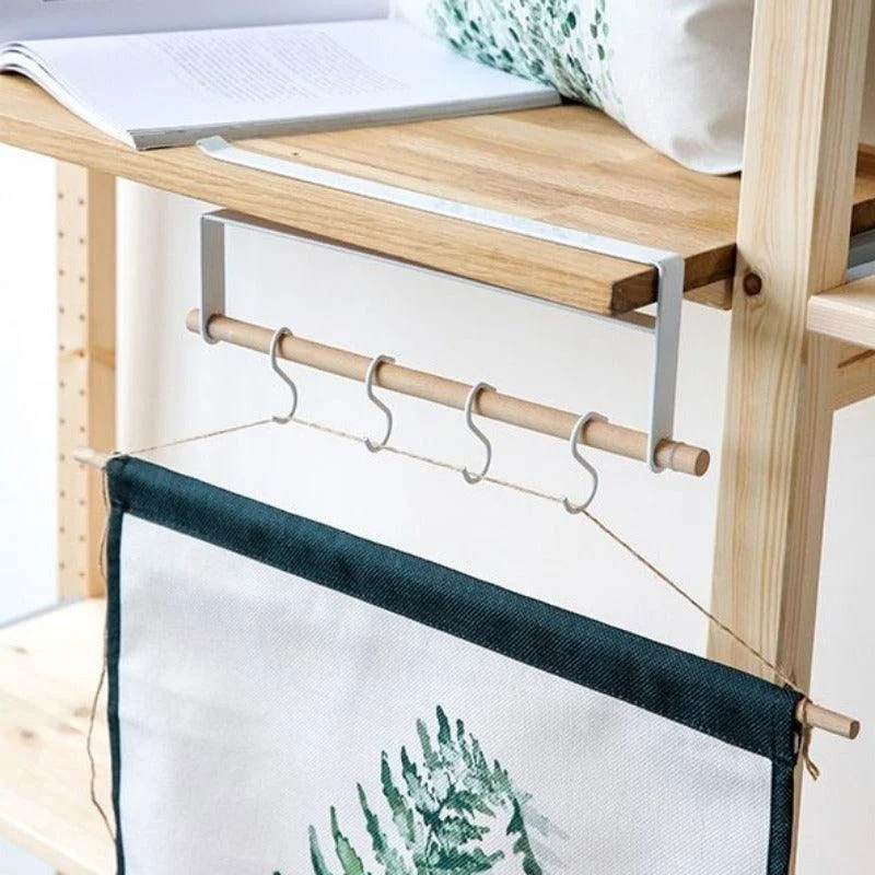 Homeko_Shelf_and_Cupboard_Hanging_Rack_with_Hooks_-_-4279026 Homeko Shelf and Cupboard Hanging Rack with Hooks -