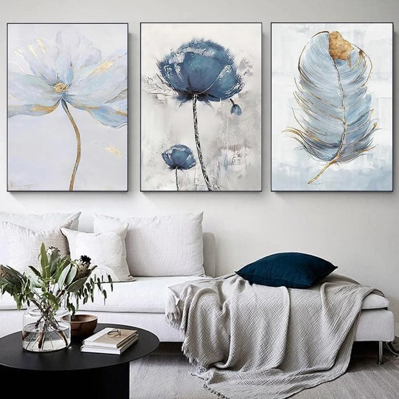 Homeko_Skandinaviska_Flower_Canvas_Paintings_-_-4280010 Homeko Skandinaviska Flower Canvas Paintings -