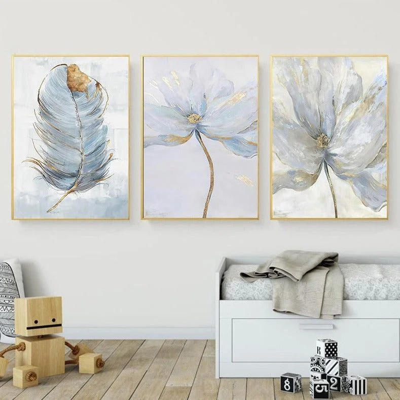 Homeko_Skandinaviska_Flower_Canvas_Paintings_-_-4280027 Homeko Skandinaviska Flower Canvas Paintings -