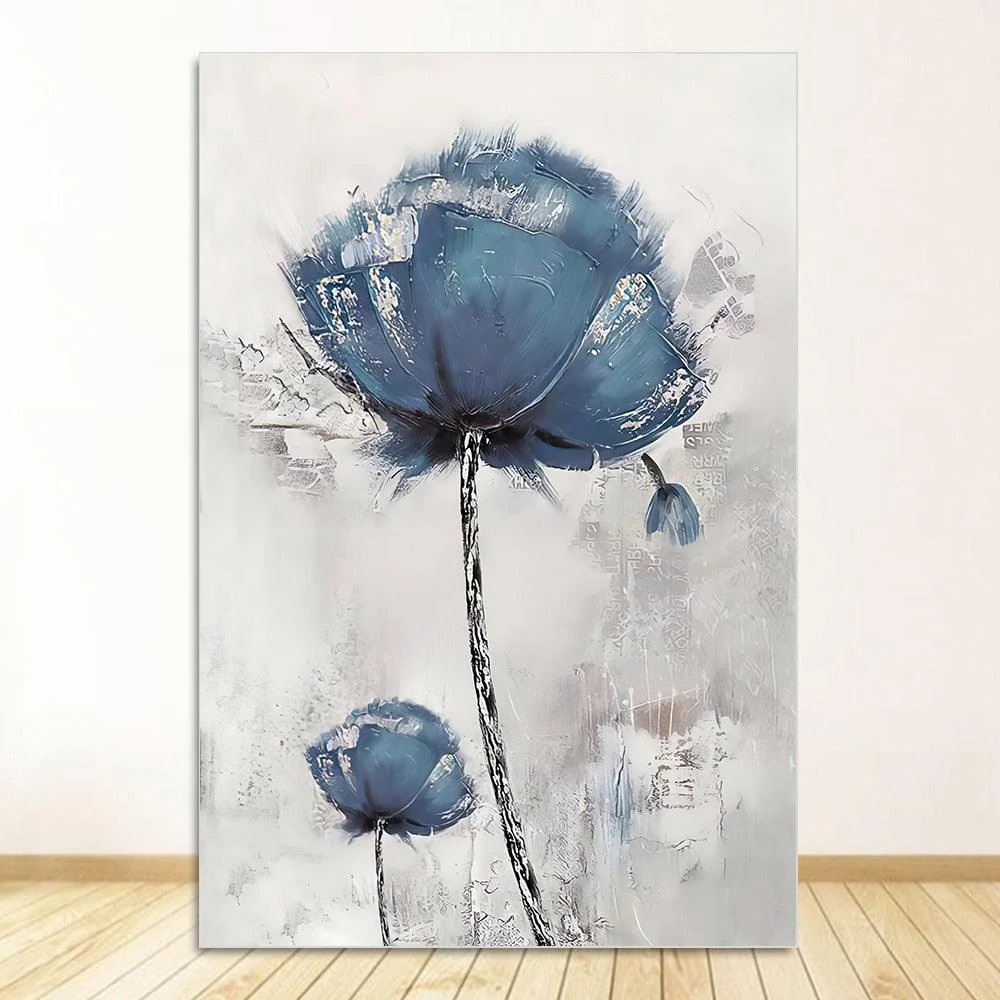 Homeko_Skandinaviska_Flower_Canvas_Paintings_-_-4280033 Homeko Skandinaviska Flower Canvas Paintings -