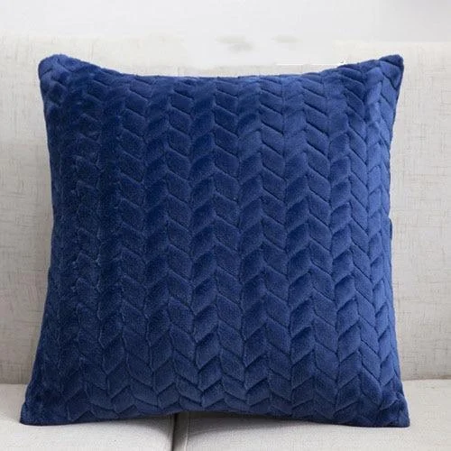 Homeko Solid Velvet Pillow Cover -