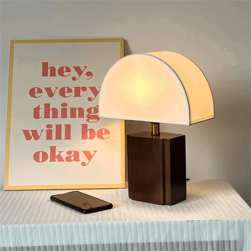 Homeko_Solid_Wood_Fabric_Lampshade_Table_Lamp_-_-4280857 Homeko Solid Wood Fabric Lampshade Table Lamp -