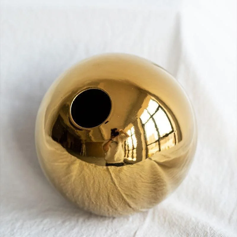 Homeko_Sphere_Golden_Flower_Vase_-_-4280992 Homeko Sphere Golden Flower Vase -