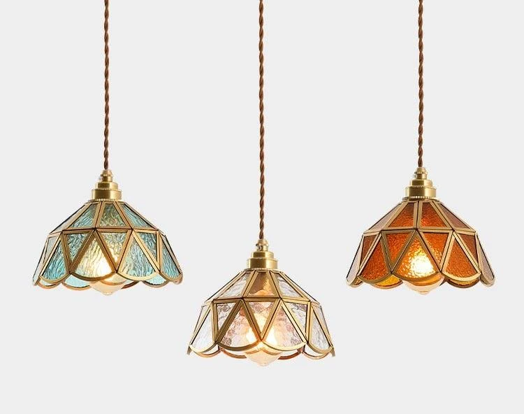 Homeko_Stained_Glass_Pendant_Lights_-_-4281599 Homeko Stained Glass Pendant Lights -