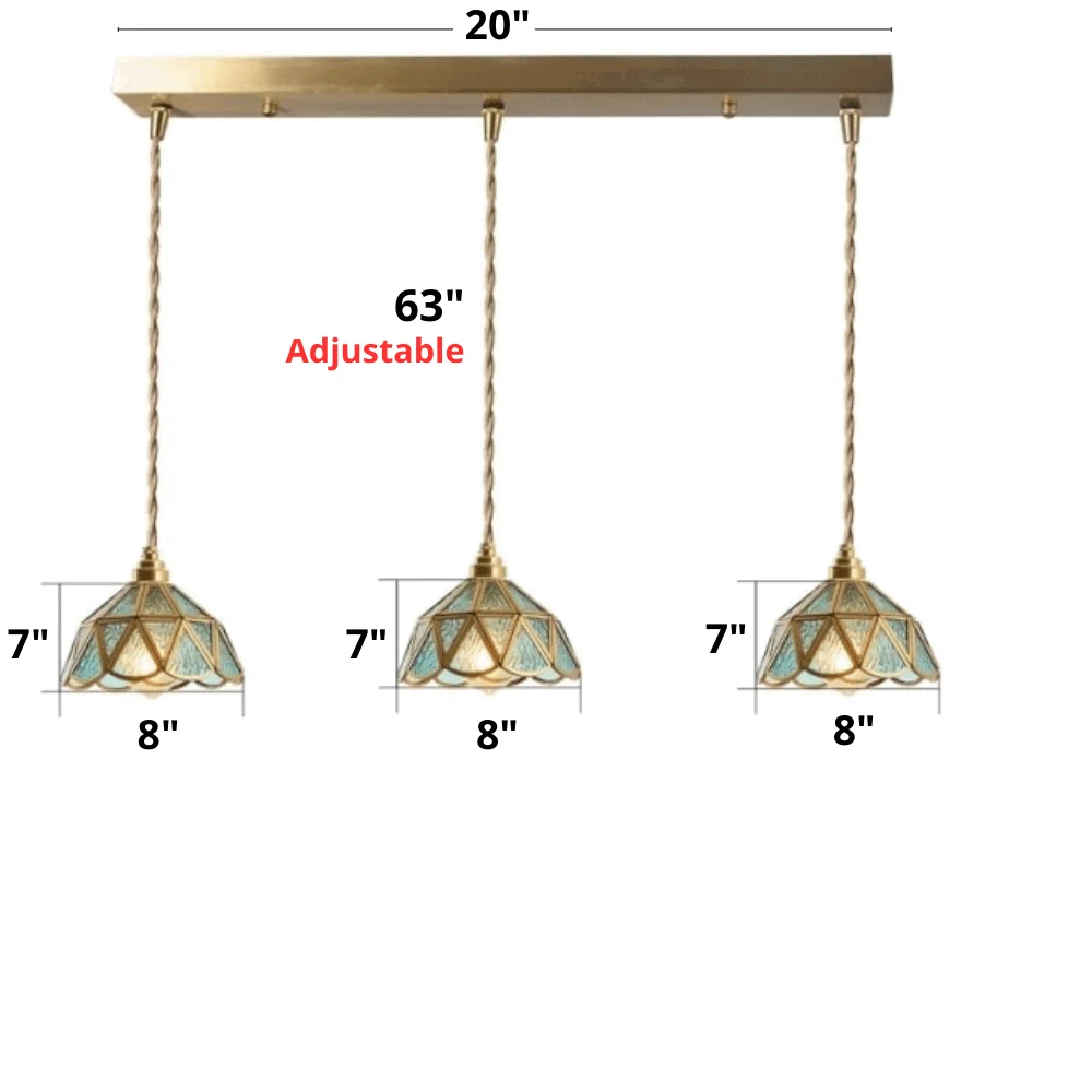 Homeko_Stained_Glass_Pendant_Lights_-_-4281662 Homeko Stained Glass Pendant Lights -