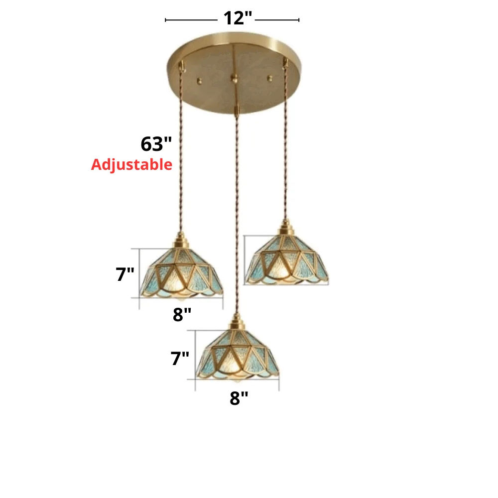 Homeko_Stained_Glass_Pendant_Lights_-_-4281677 Homeko Stained Glass Pendant Lights -