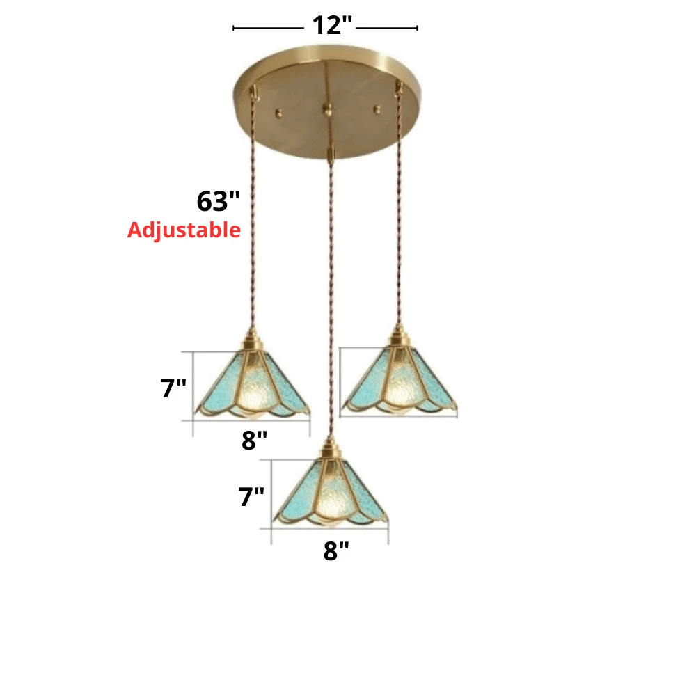 Homeko_Stained_Glass_Pendant_Lights_-_-4281683 Homeko Stained Glass Pendant Lights -