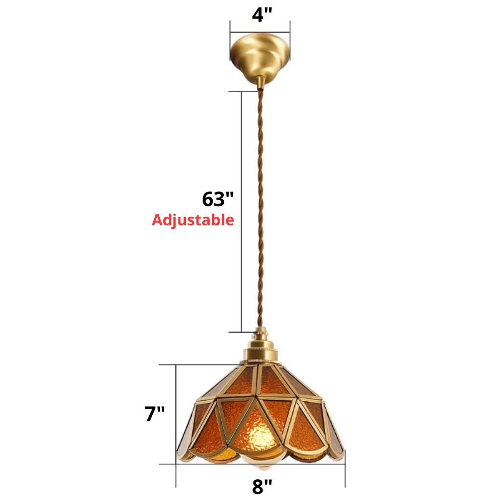 Homeko_Stained_Glass_Pendant_Lights_-_-4281739 Homeko Stained Glass Pendant Lights -