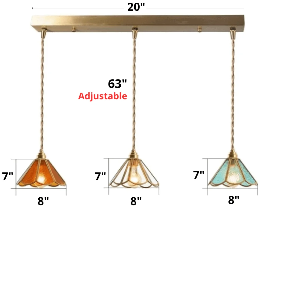 Homeko_Stained_Glass_Pendant_Lights_-_-4281780 Homeko Stained Glass Pendant Lights -