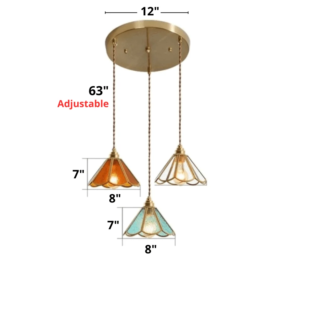 Homeko_Stained_Glass_Pendant_Lights_-_-4281791 Homeko Stained Glass Pendant Lights -