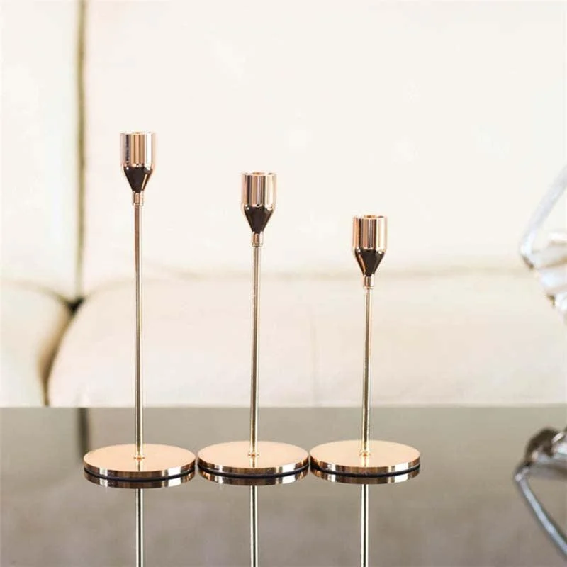Homeko_Stainless_Steel_Candle_Holder_Set_-_-4281938 Homeko Stainless Steel Candle Holder Set -