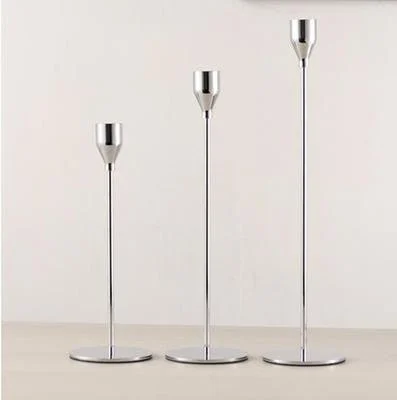 Homeko_Stainless_Steel_Candle_Holder_Set_-_-4281957 Homeko Stainless Steel Candle Holder Set -