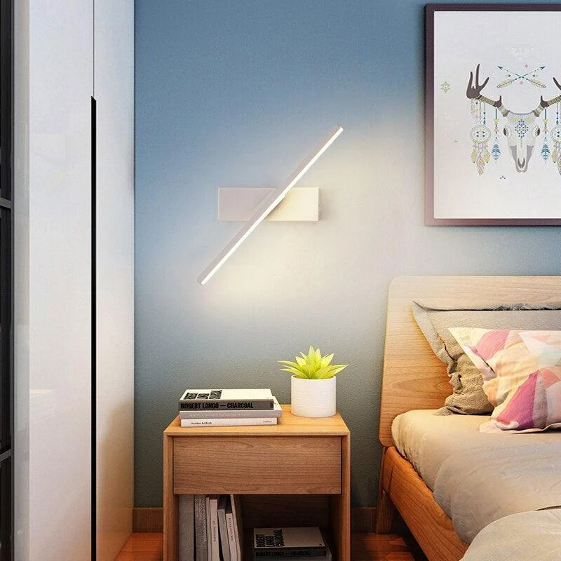 Homeko Straight Stick Rotating Wall Lamp -