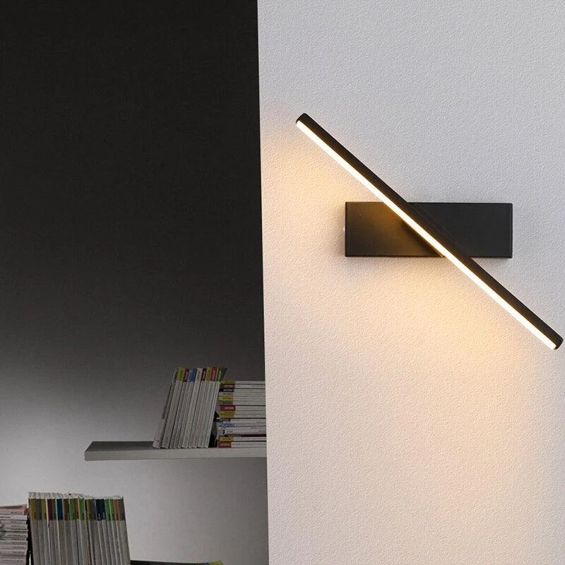 Homeko Straight Stick Rotating Wall Lamp -