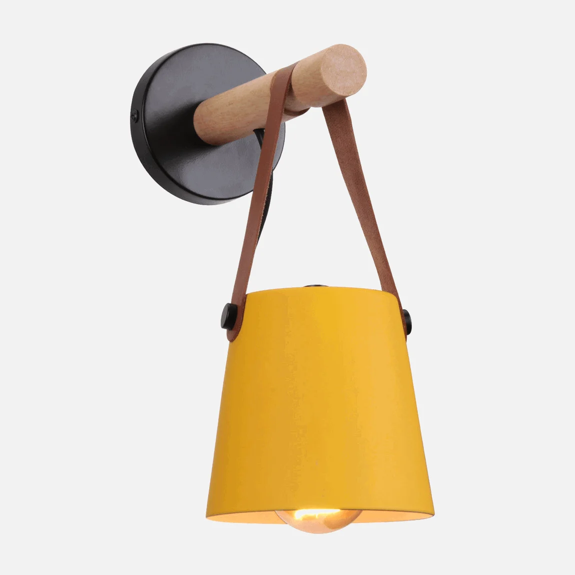 Homeko Strap Wood Wall Lamps -