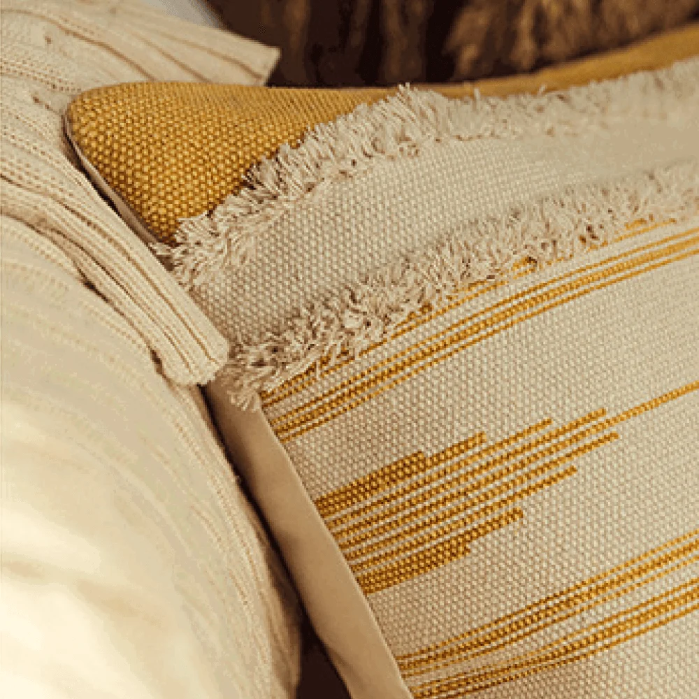 Homeko Striped Pillow Cover -