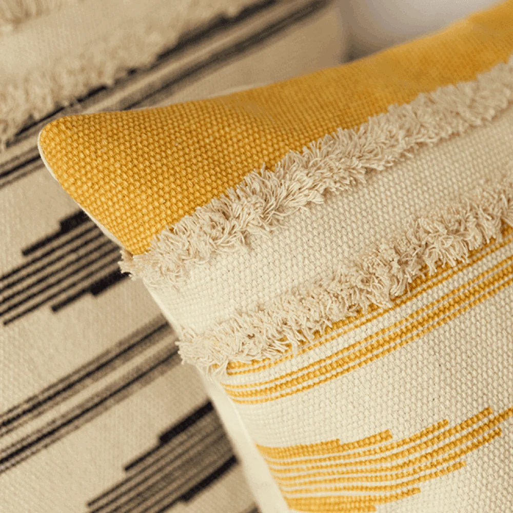 Homeko Striped Pillow Cover -