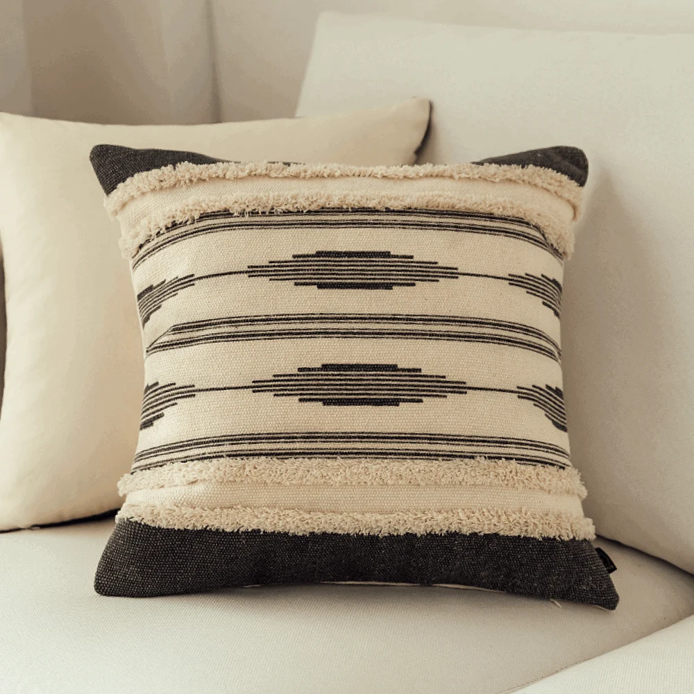Homeko Striped Pillow Cover -