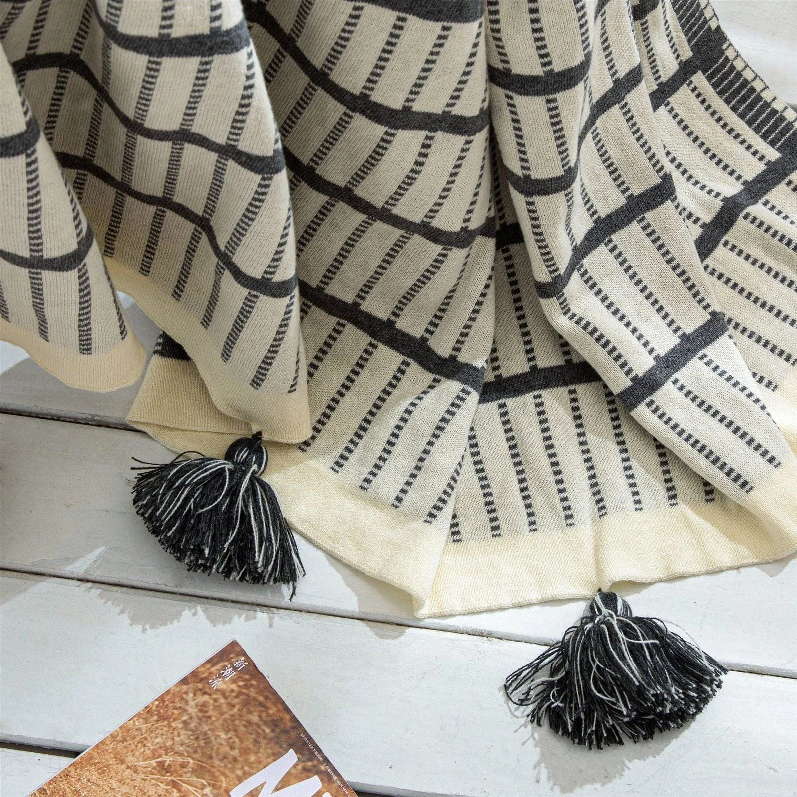 Homeko_Striped_Throw_Blanket_-_-4283586 Homeko Striped Throw Blanket -