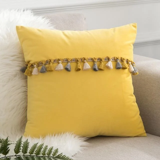 Homeko_Tassel_Pillow_Covers_-_-4284716 Homeko Tassel Pillow Covers -