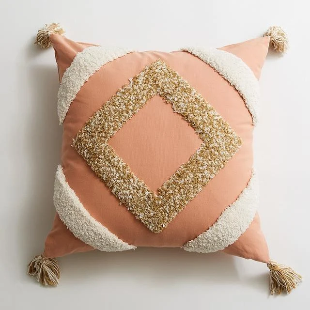 Homeko Tasseled Pillow Cover -