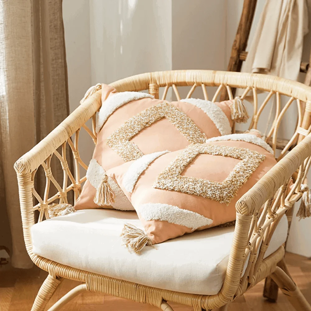 Homeko_Tasseled_Pillow_Cover_-_-4284807 Homeko Tasseled Pillow Cover -