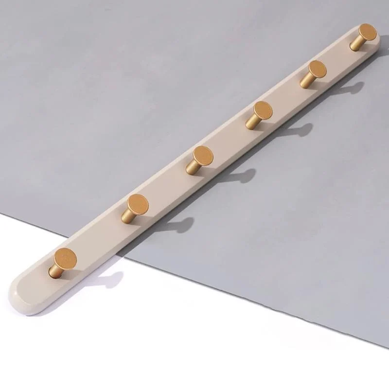 Homeko_Taupe_Wall_Mounted_Coat_Rack_with_Hooks_-_-4284936 Homeko Taupe Wall Mounted Coat Rack with Hooks -