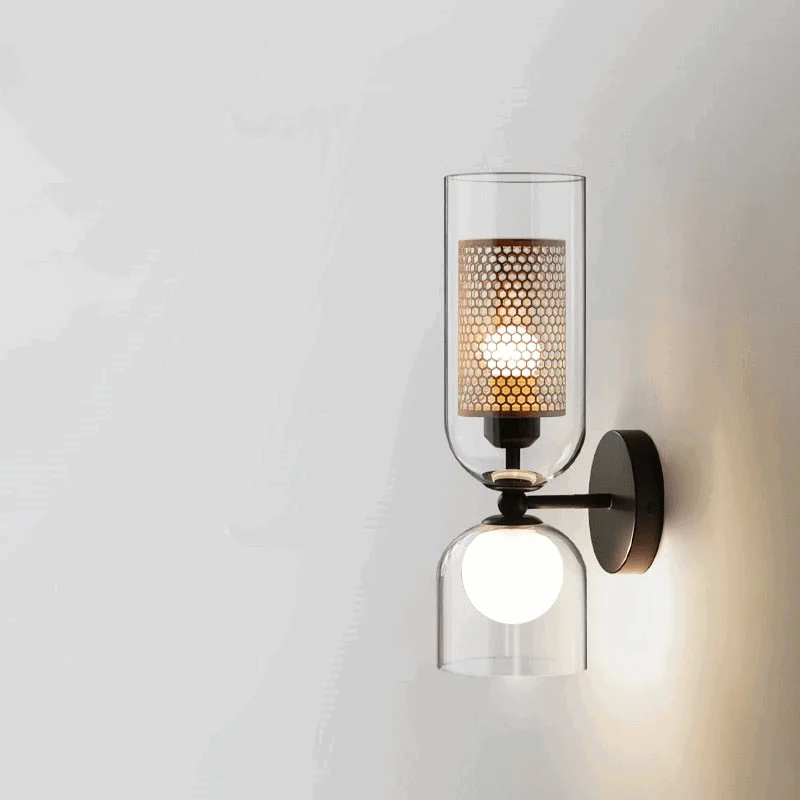 Homeko Twin Glass Wall Lamp -