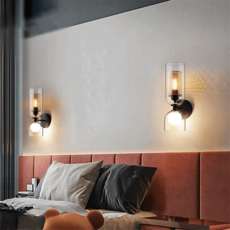 Homeko Twin Glass Wall Lamp -